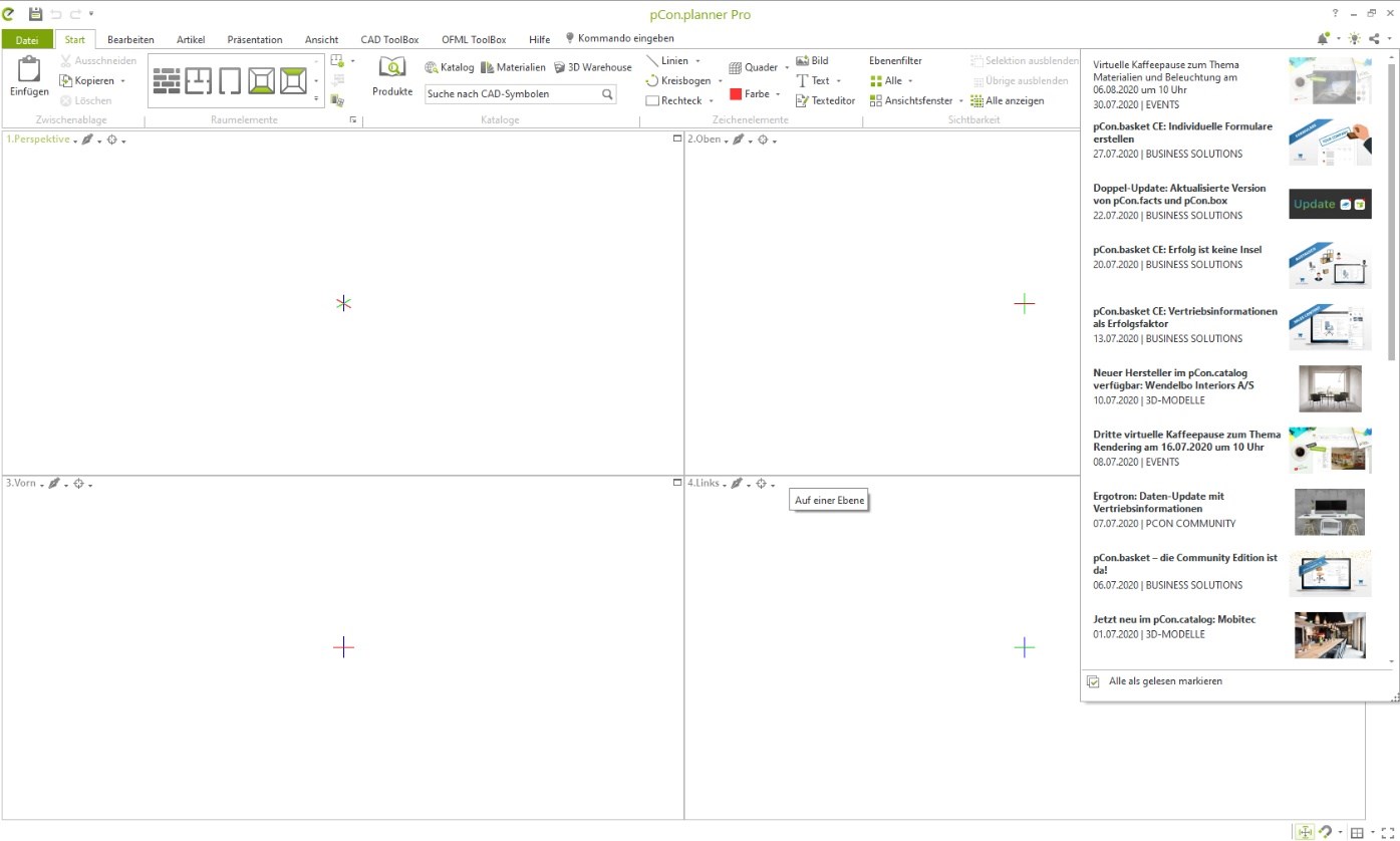 pCon.planner 8.3 - Geometrieveränderung