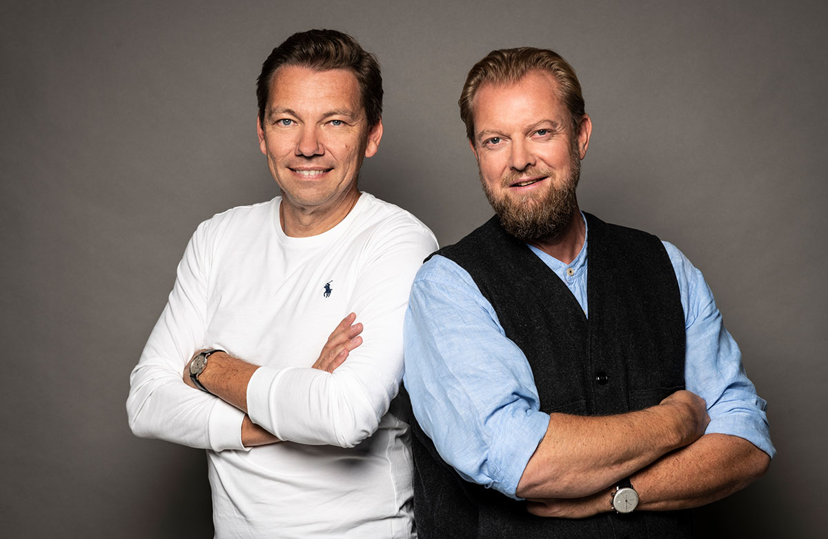 Inhaber und Geschäftsführer Jochen Bähr (l.) u. Daniel Rüttiger, büroforum GmbH