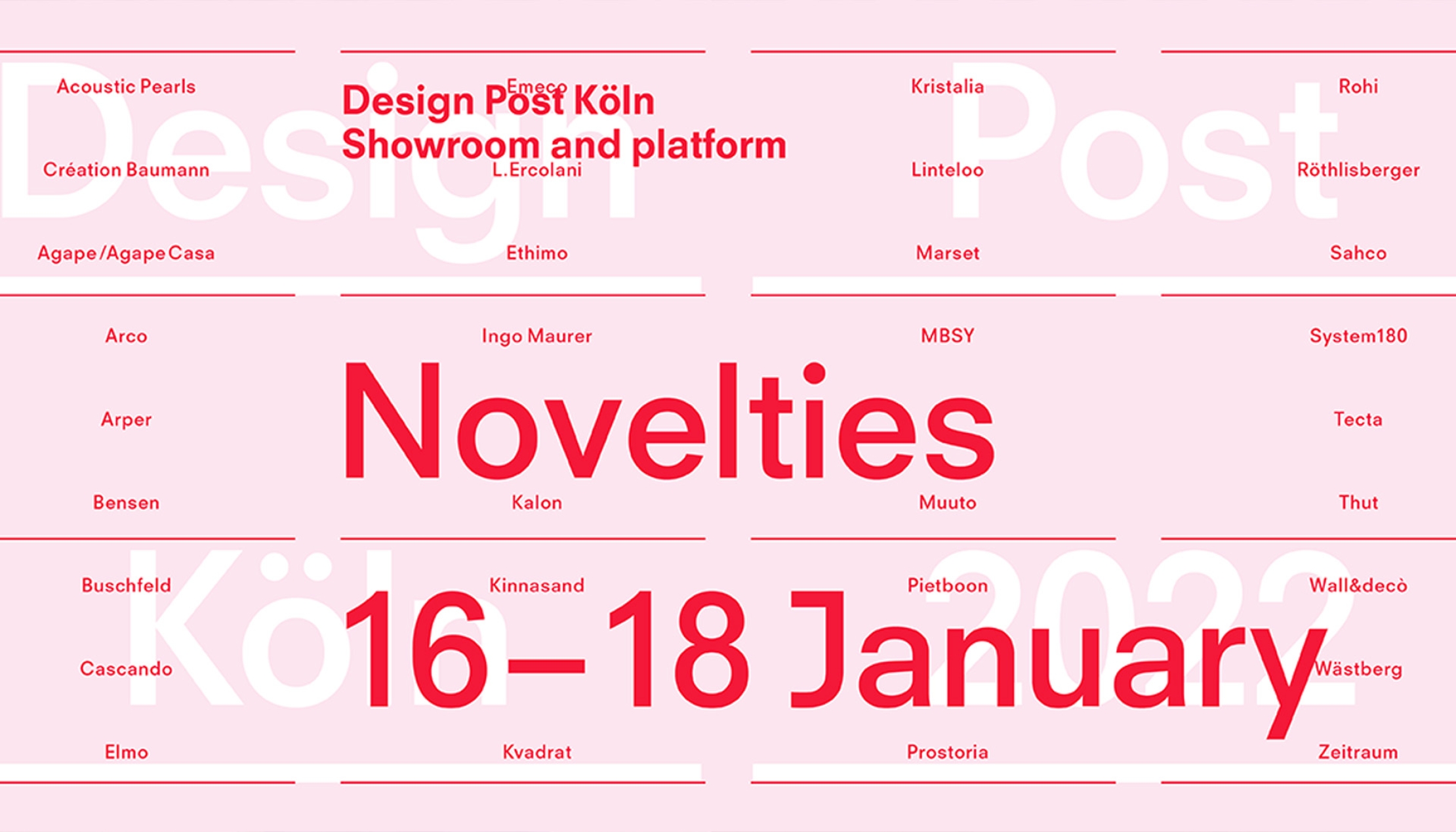 pCon bei den Design Post Days in Köln 16.01. – 18.01.2022
