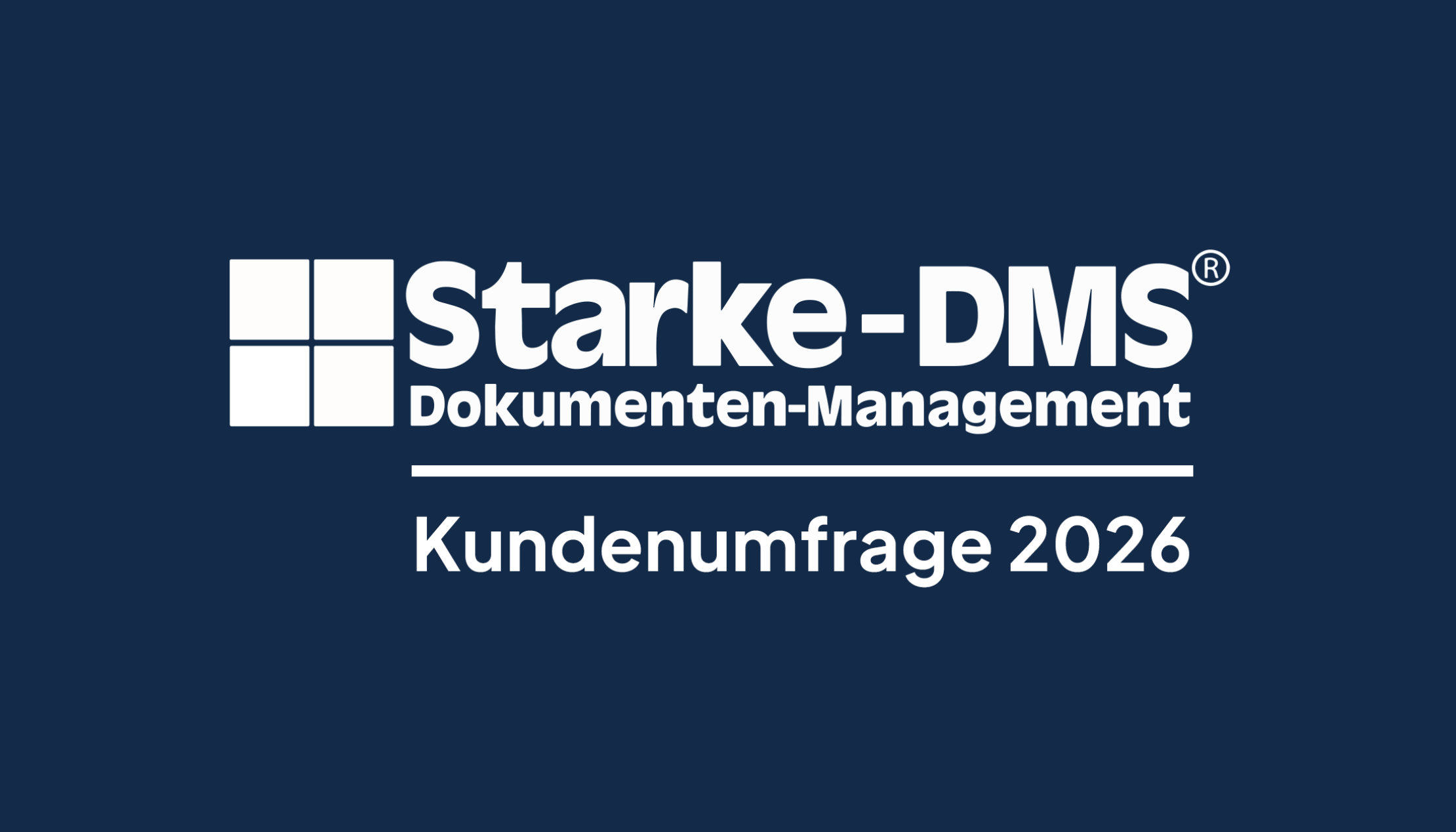 Starke DMS-Kundenumfrage 2026