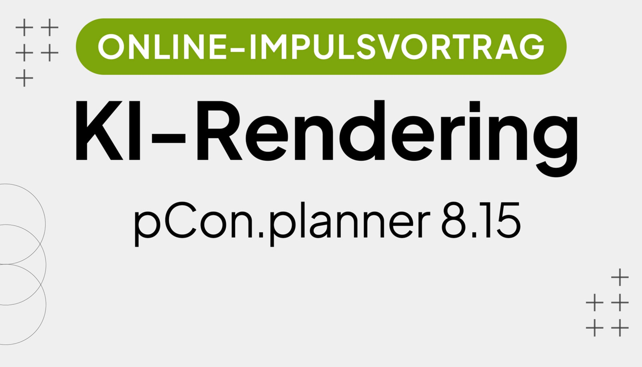 Impulsvortrag: KI-Rendering