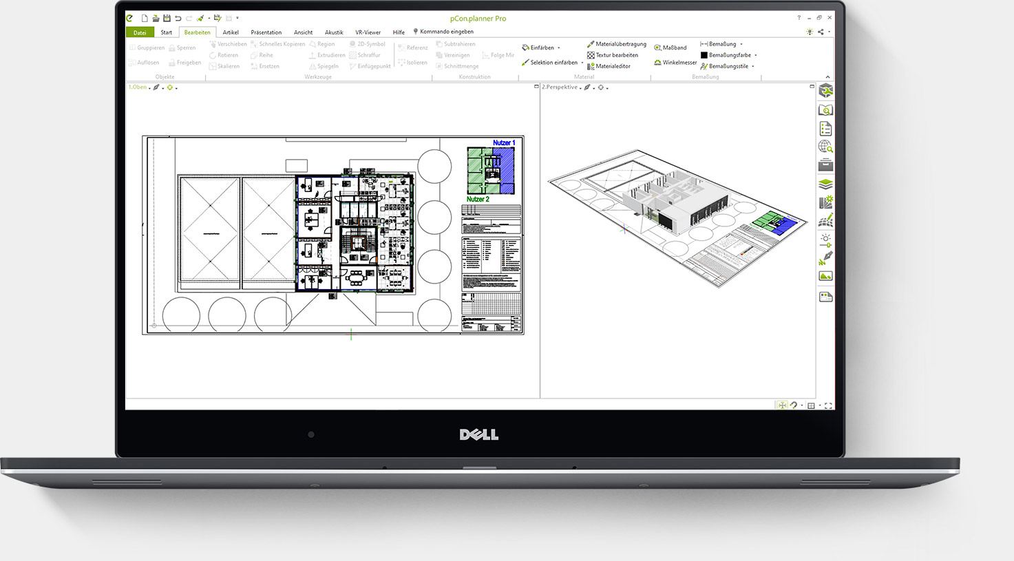 3D-Raumplanung mit dem pCon.planner